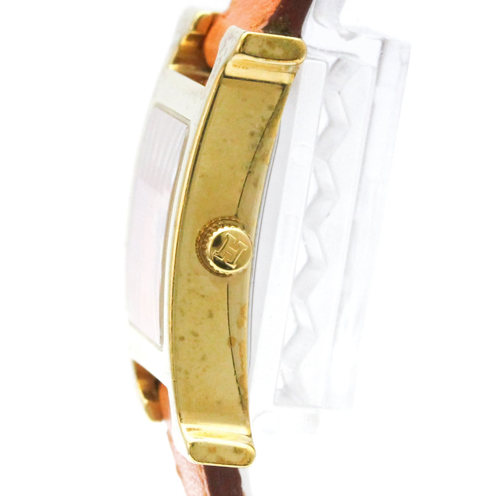 Hermès Heure H · Gold Plated · Quartz