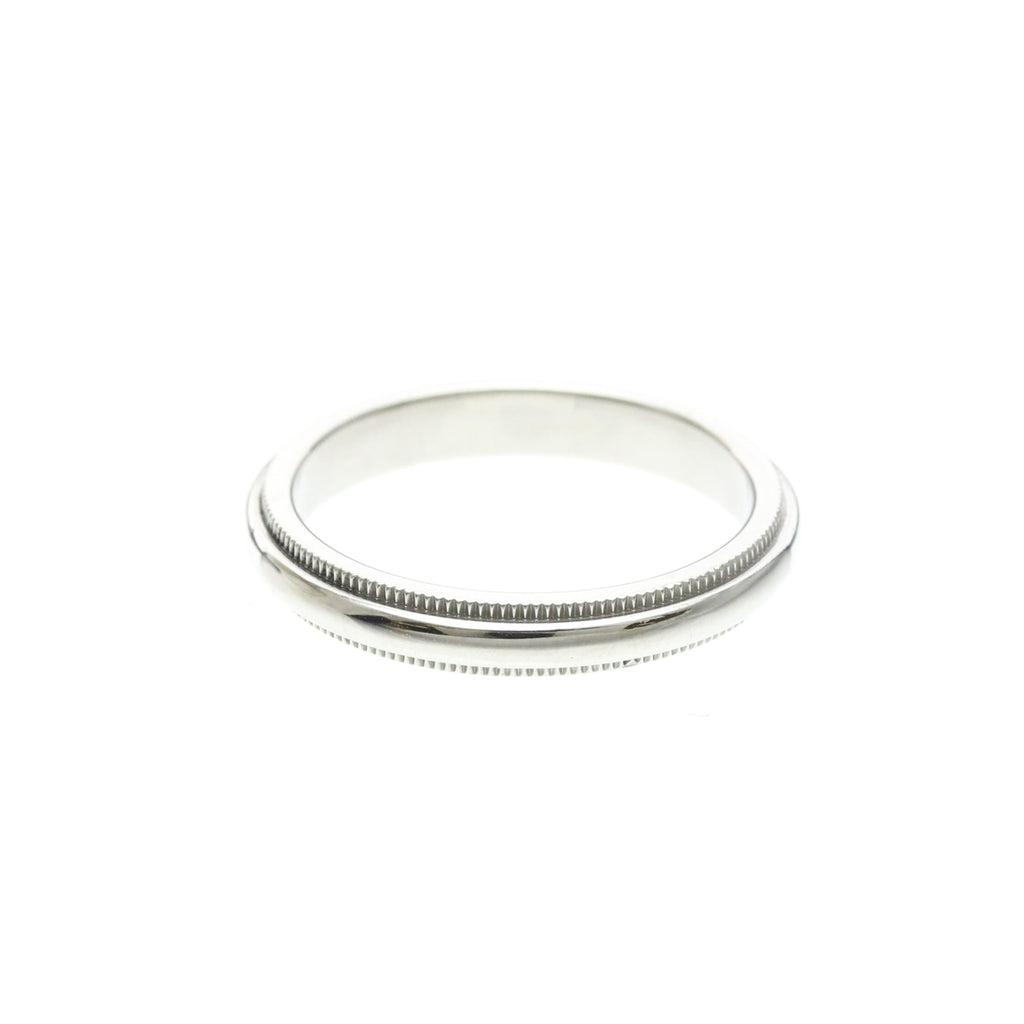 Tiffany Milgrain · Platinum