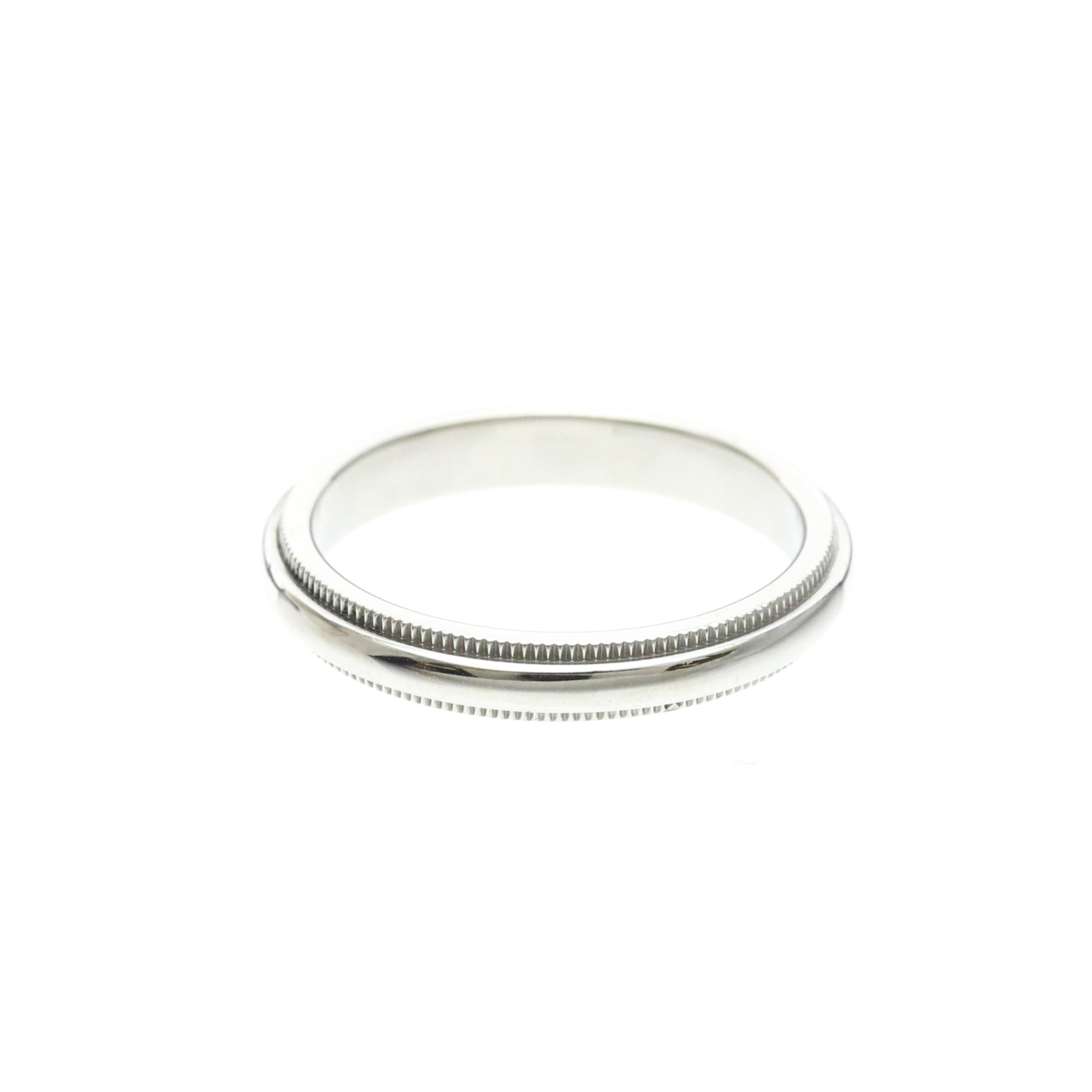 Tiffany Milgrain · Platinum