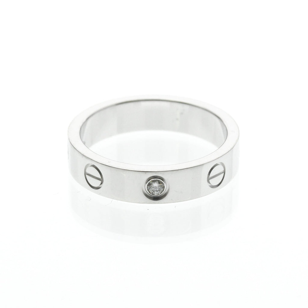 Cartier Mini Love · 18K White Gold · Diamond
