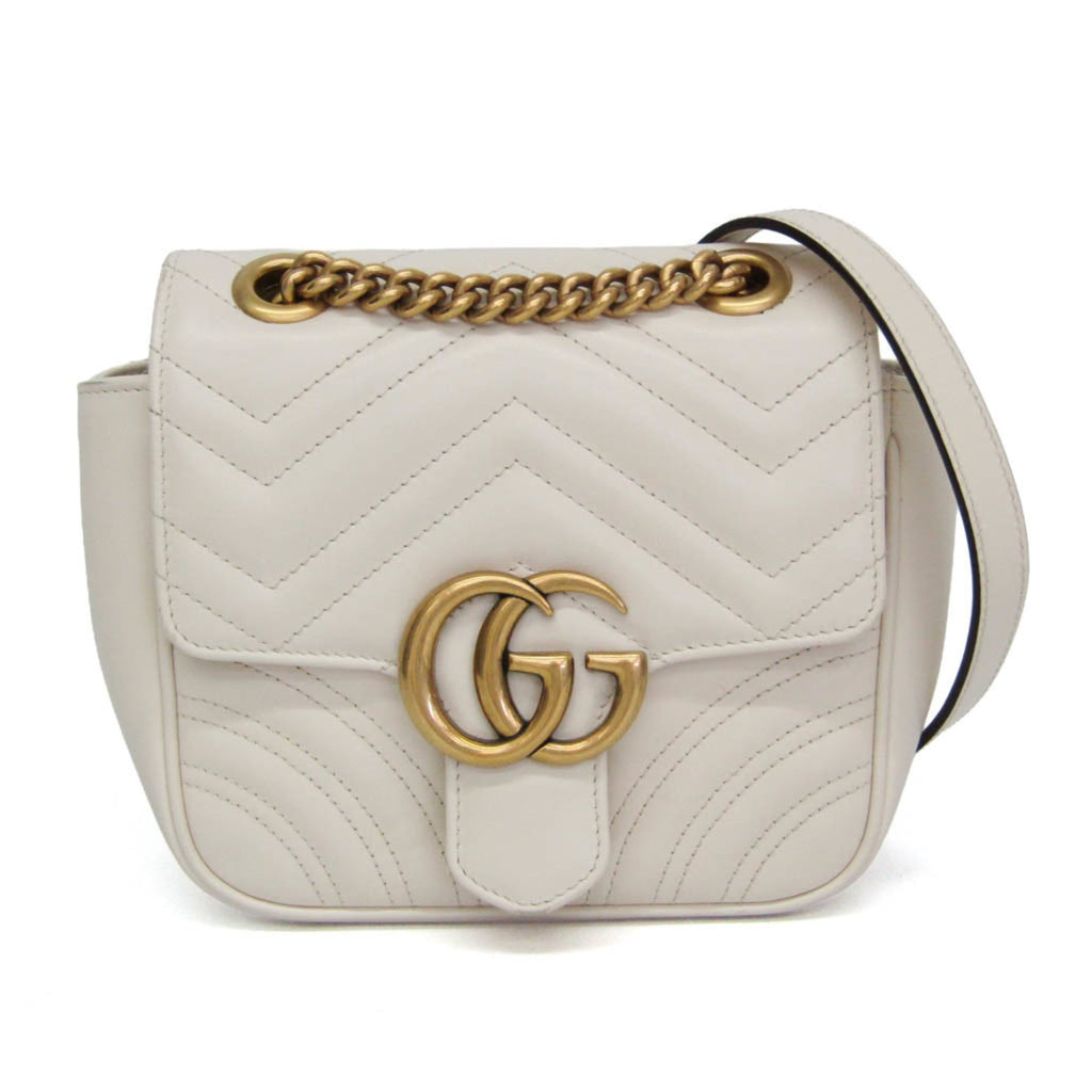 Gucci GG Marmont · Quilted Leather Chain Bag