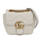 Gucci GG Marmont · Quilted Leather Chain Bag