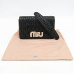 Miu Miu Matelassé · Chain Shoulder