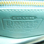Coach Turn Lock · Leather Shoulder Bag