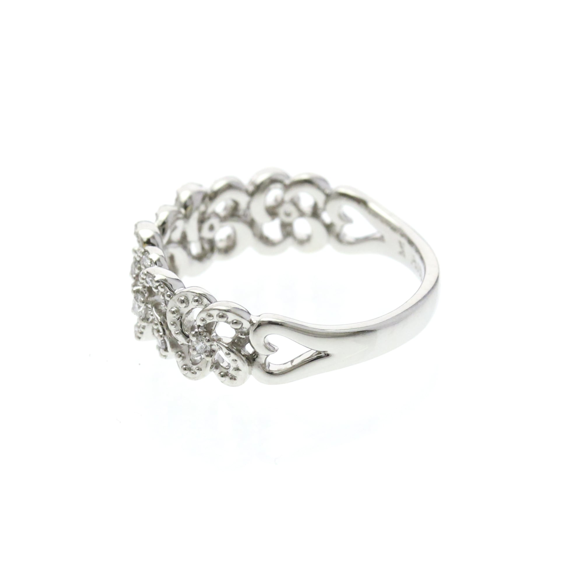 Vendome Aoyama Diamond · Platinum Band Ring