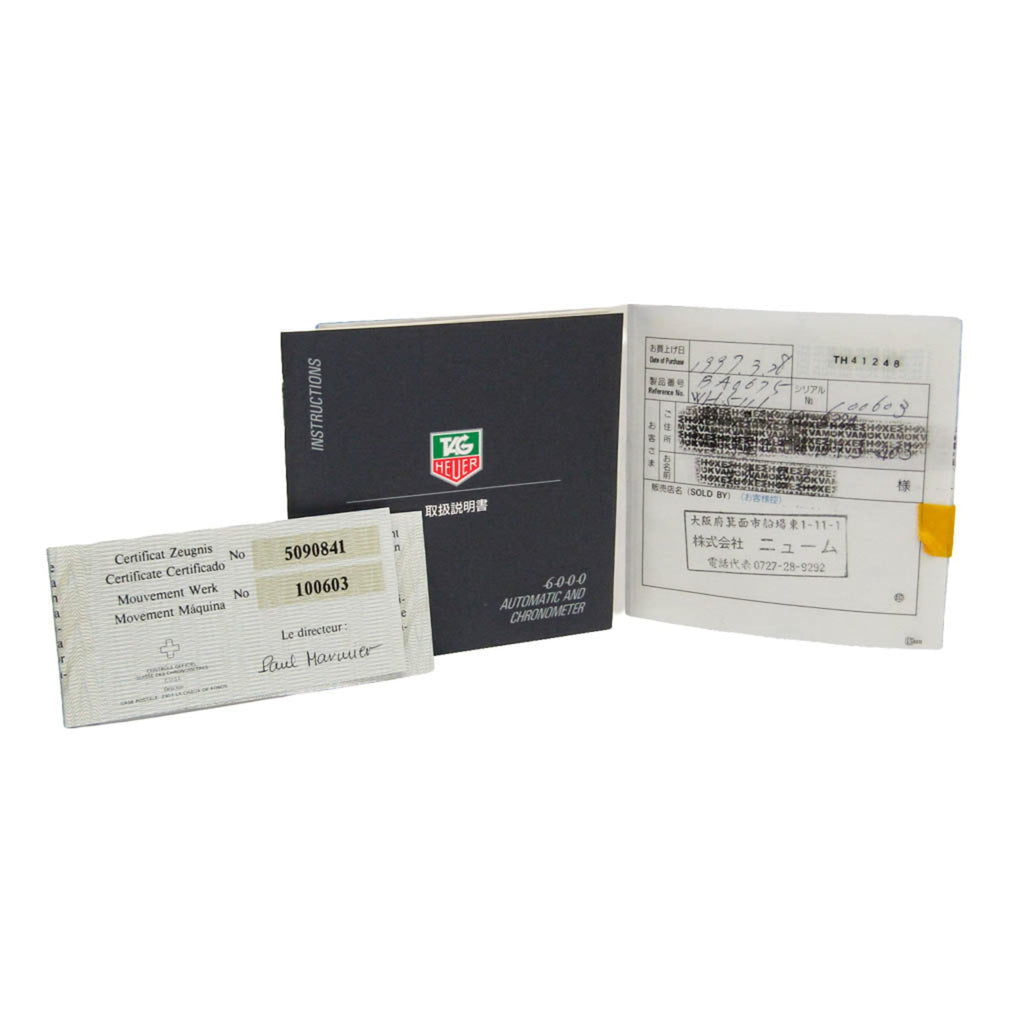 Tag Heuer 6000 Chronometer · Steel · Automatic