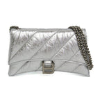 Balenciaga Crush Chain · Metallic Leather
