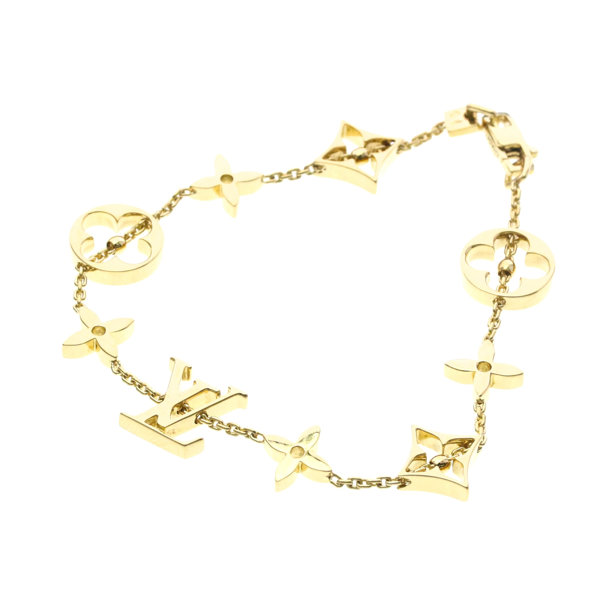 Louis Vuitton Monogram · 18K Yellow Gold