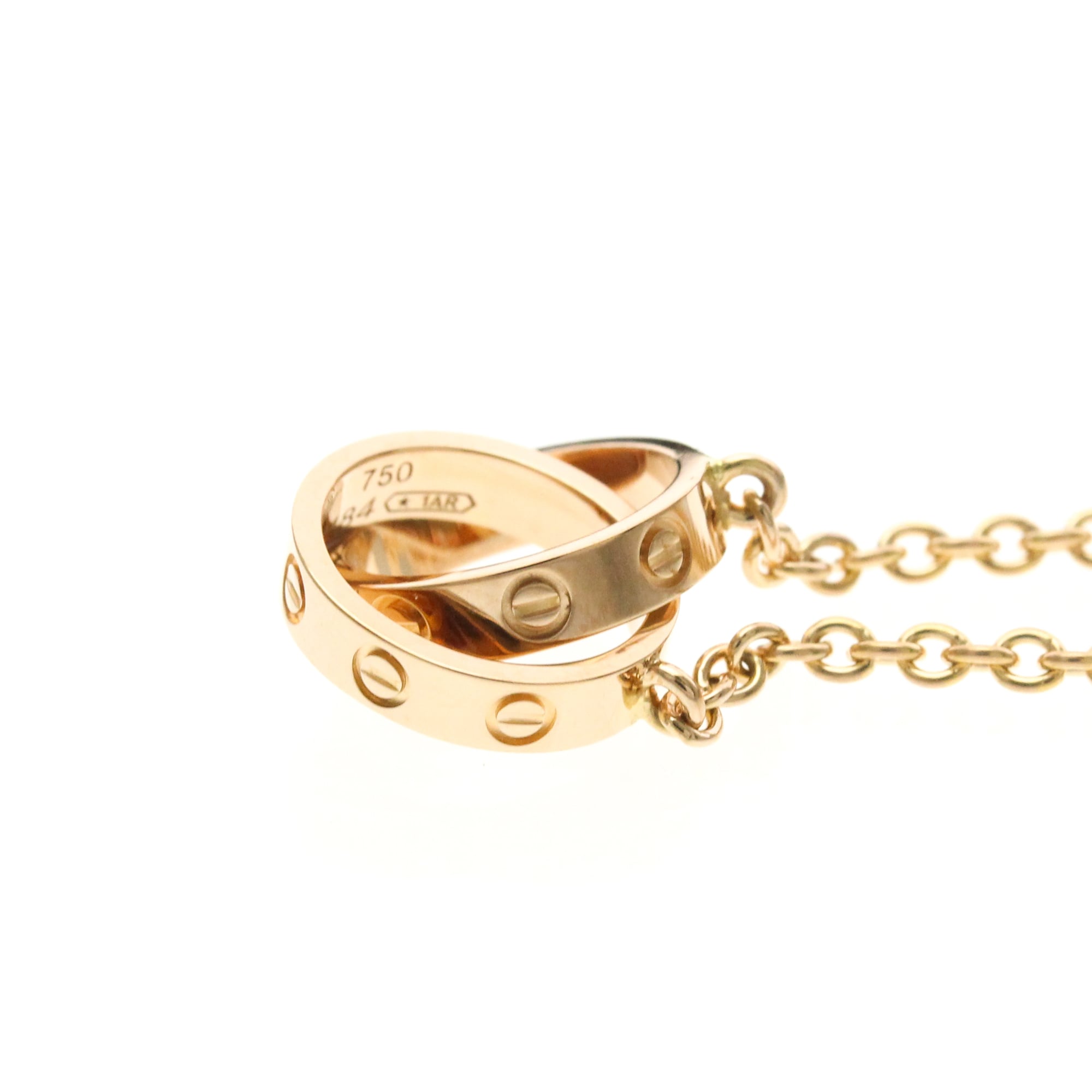 Cartier Baby Love Necklace · Rose Gold