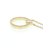 Tiffany T Circle · 18K Yellow Gold · Diamond