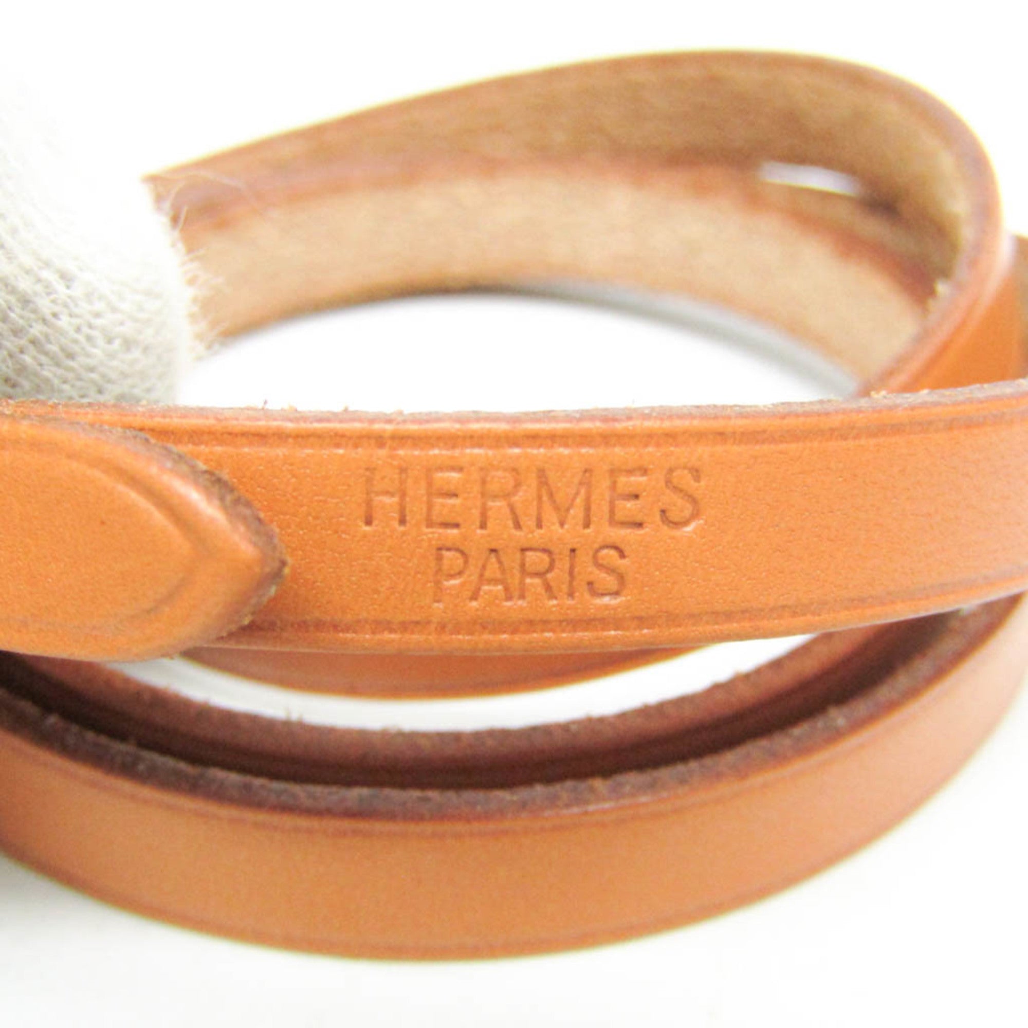 Hermès Hapi · 4-Row Wrap · Leather