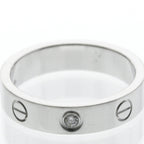 Cartier Mini Love · 18K White Gold · Diamond