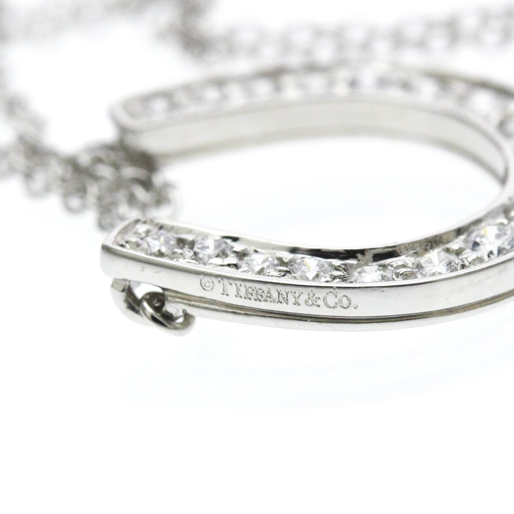 Tiffany Horseshoe · Platinum · Diamond
