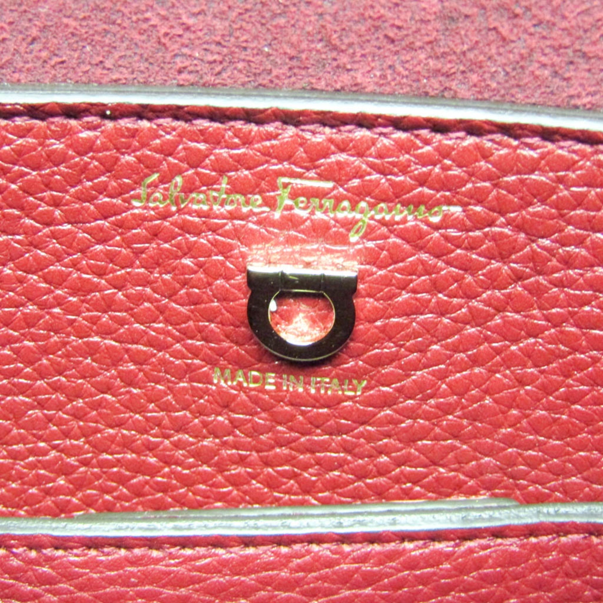 Salvatore Ferragamo Gancini · Leather