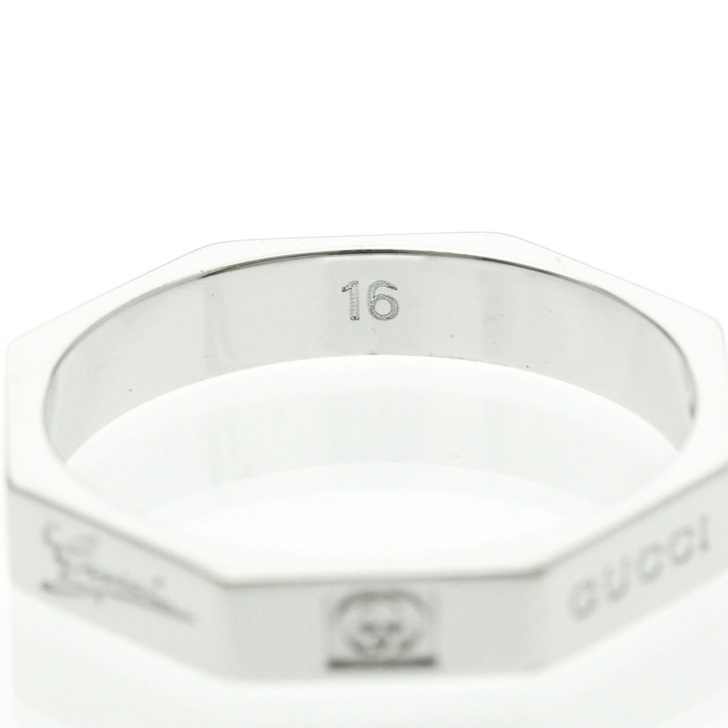 Gucci Octagonal · 18K White Gold