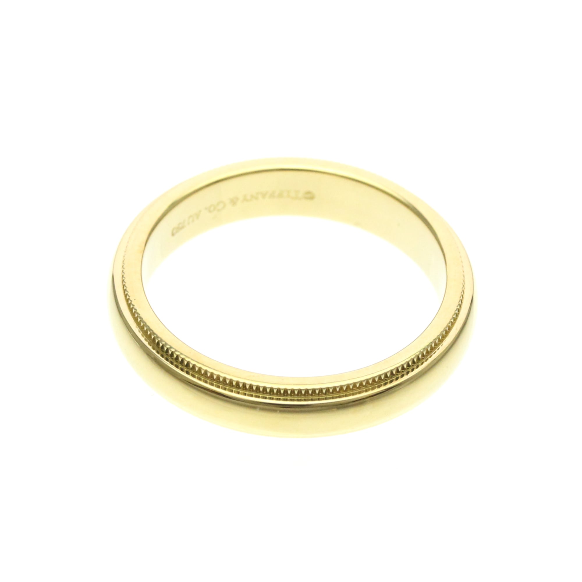 Tiffany Milgrain · 18K Yellow Gold