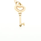 Tiffany Heart Key · Rose Gold · Diamond