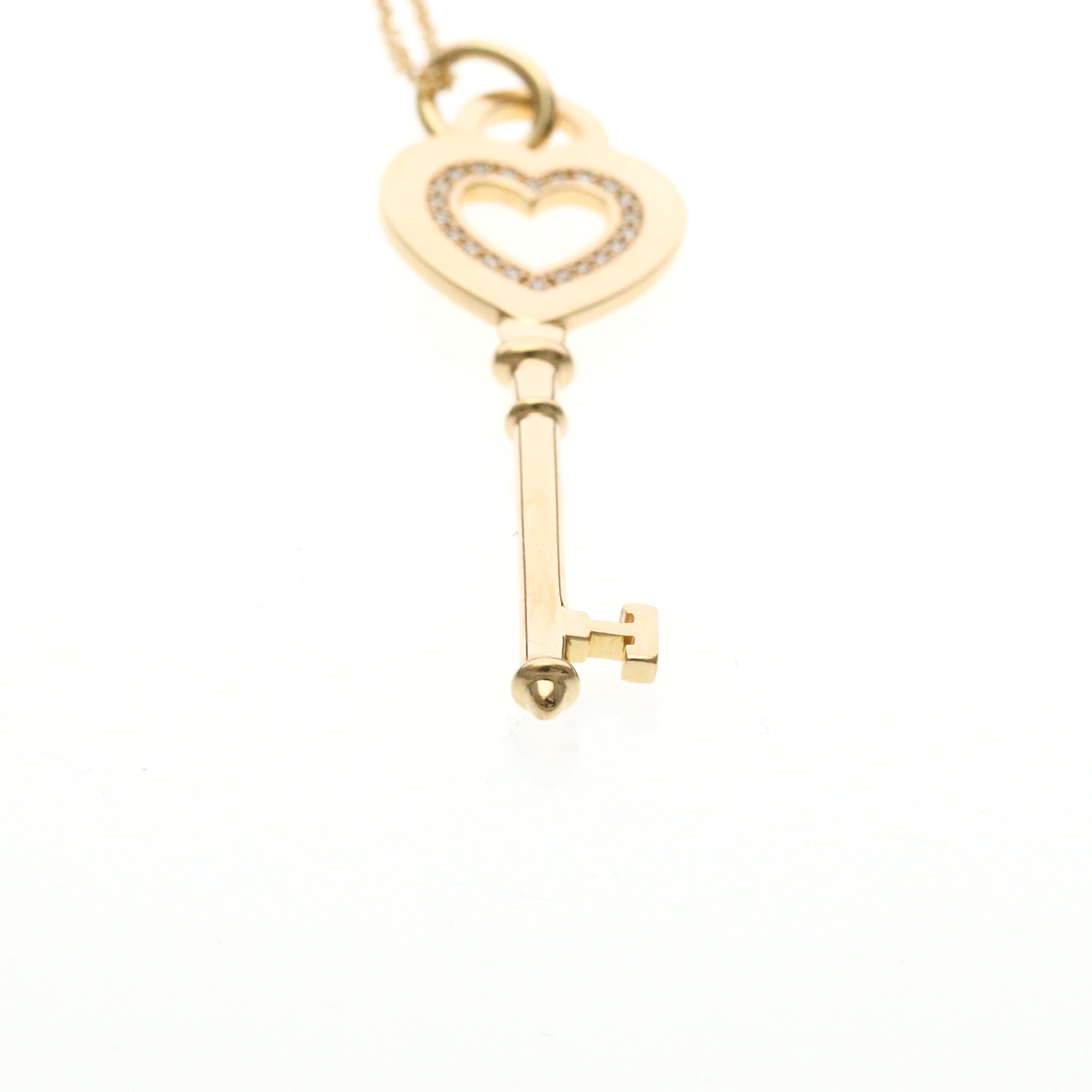 Tiffany Heart Key · Rose Gold · Diamond