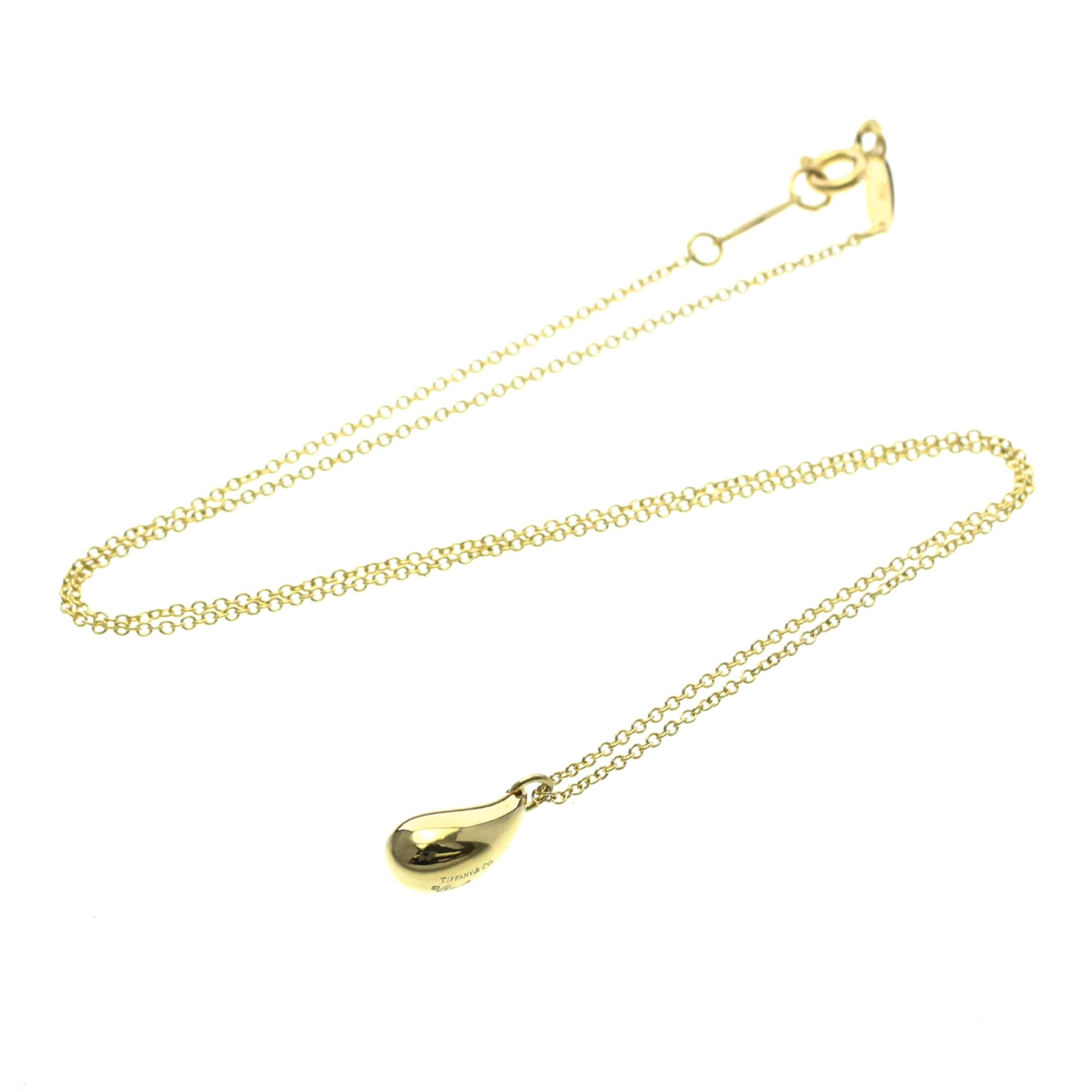 Tiffany Teardrop · 18K Yellow Gold