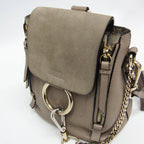 Chloé Faye · Leather & Suede Backpack