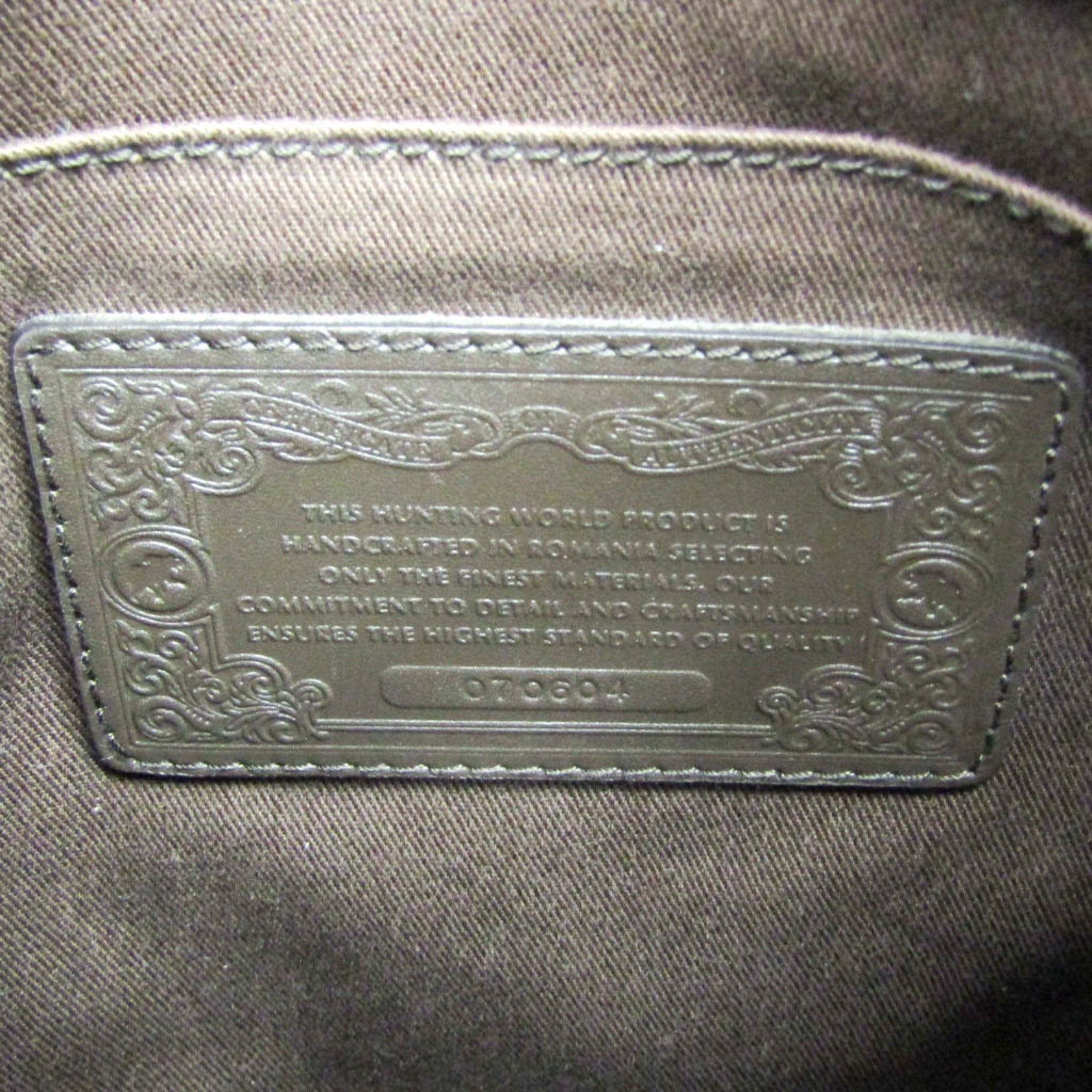Hunting World Safari Embroidery · Canvas
