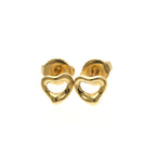 Tiffany Open Heart · Rose Gold · Studs