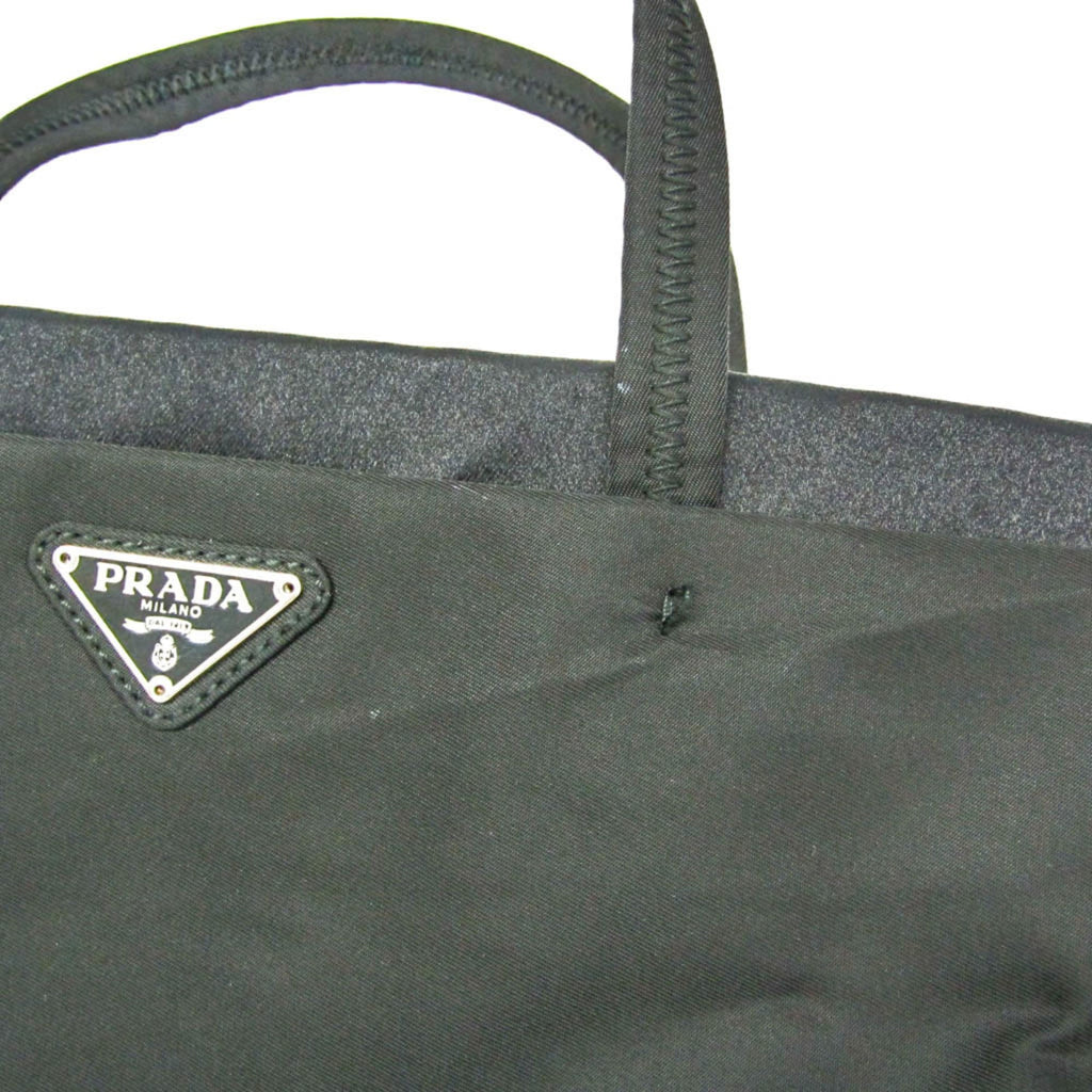 Prada Triangle Logo · Nylon