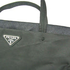 Prada Triangle Logo · Nylon