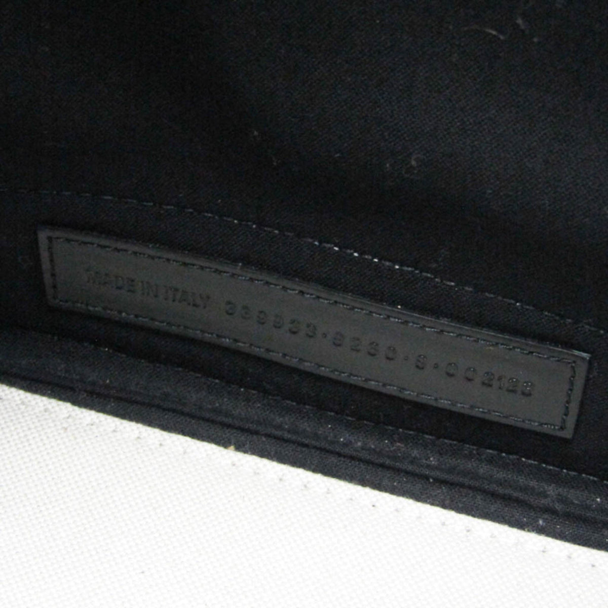 Balenciaga Navy Cabas S · Canvas & Leather