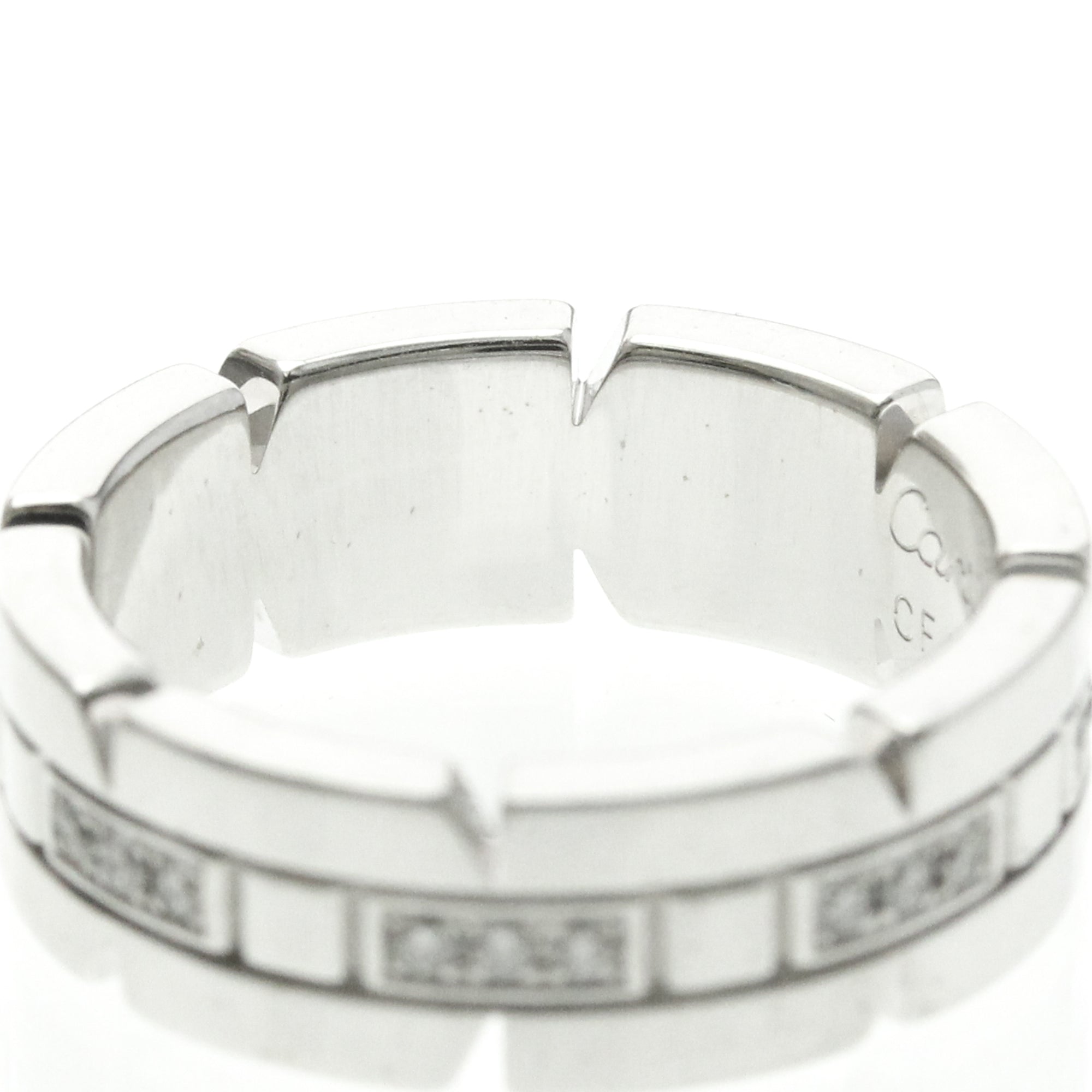Cartier Tank Française · 18K White Gold · Diamond