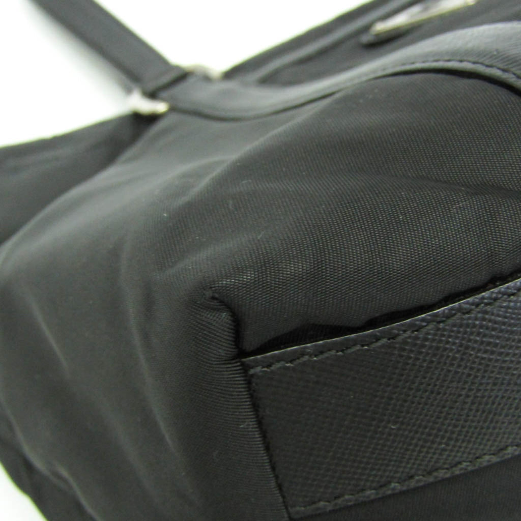 Prada Tessuto Saffiano · Nylon Tote