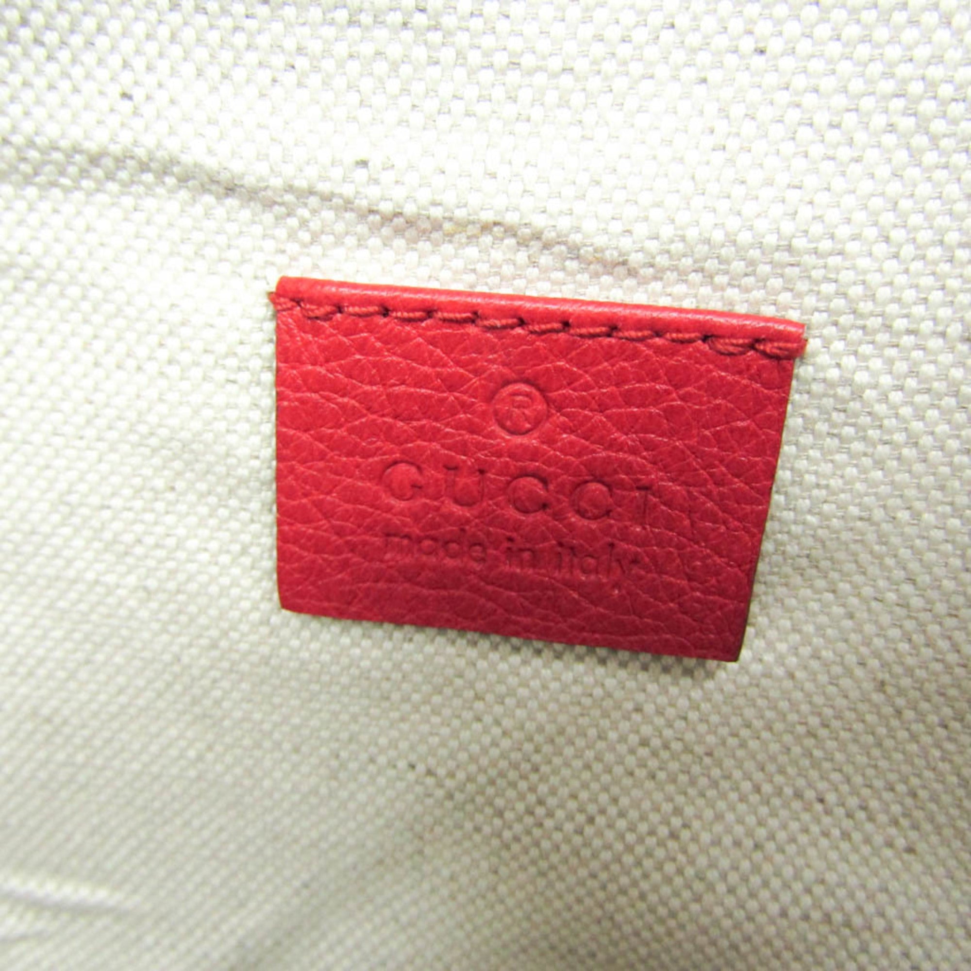 Gucci Logo Print Belt Bag · Leather