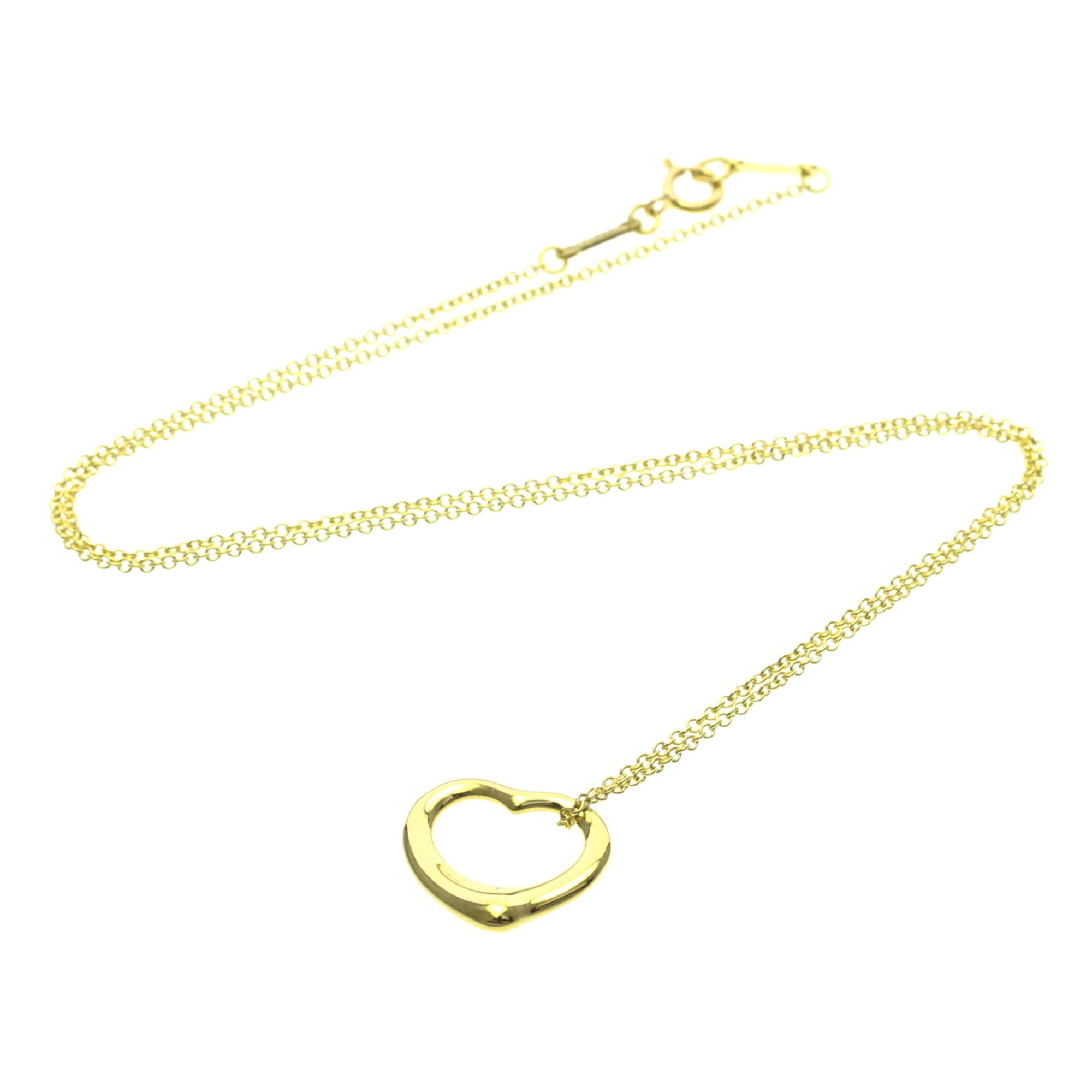 Tiffany Open Heart · 18K Yellow Gold