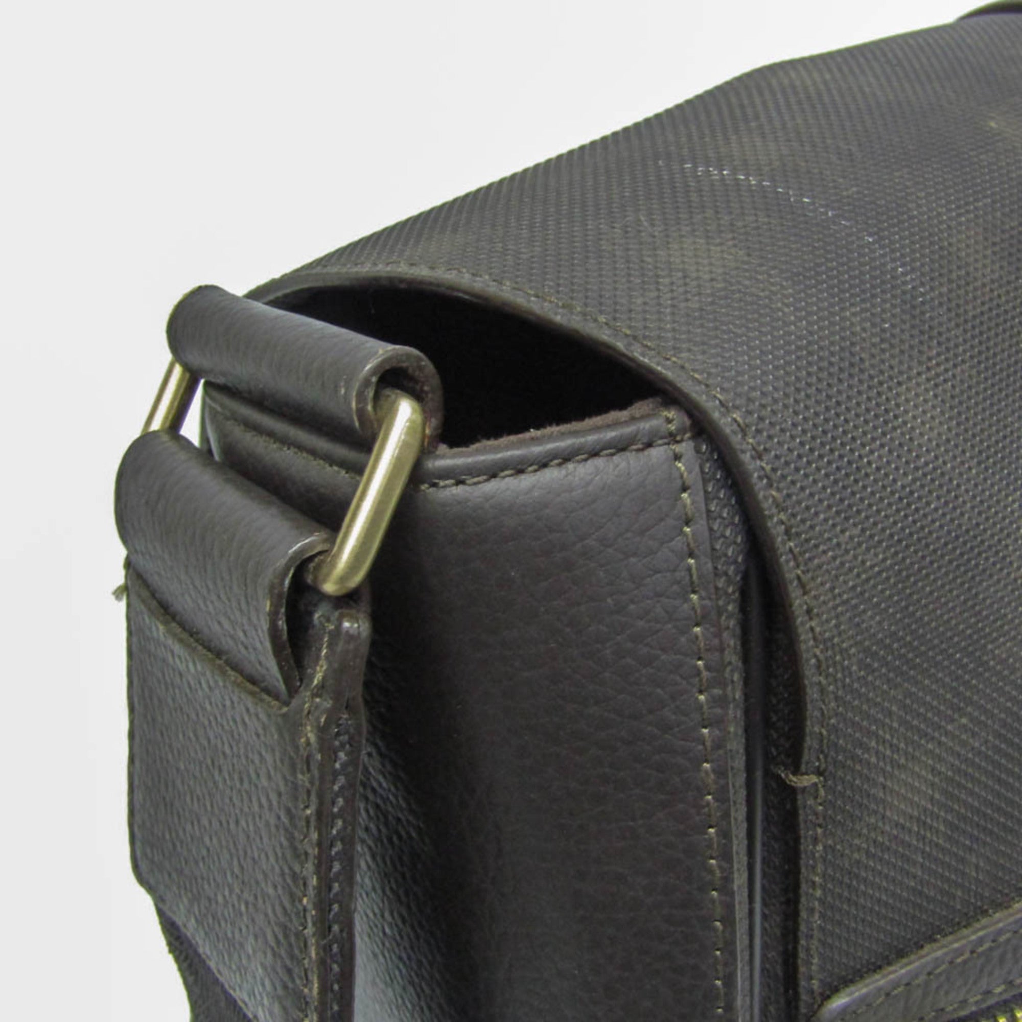 Dunhill · Leather & PVC Shoulder Bag