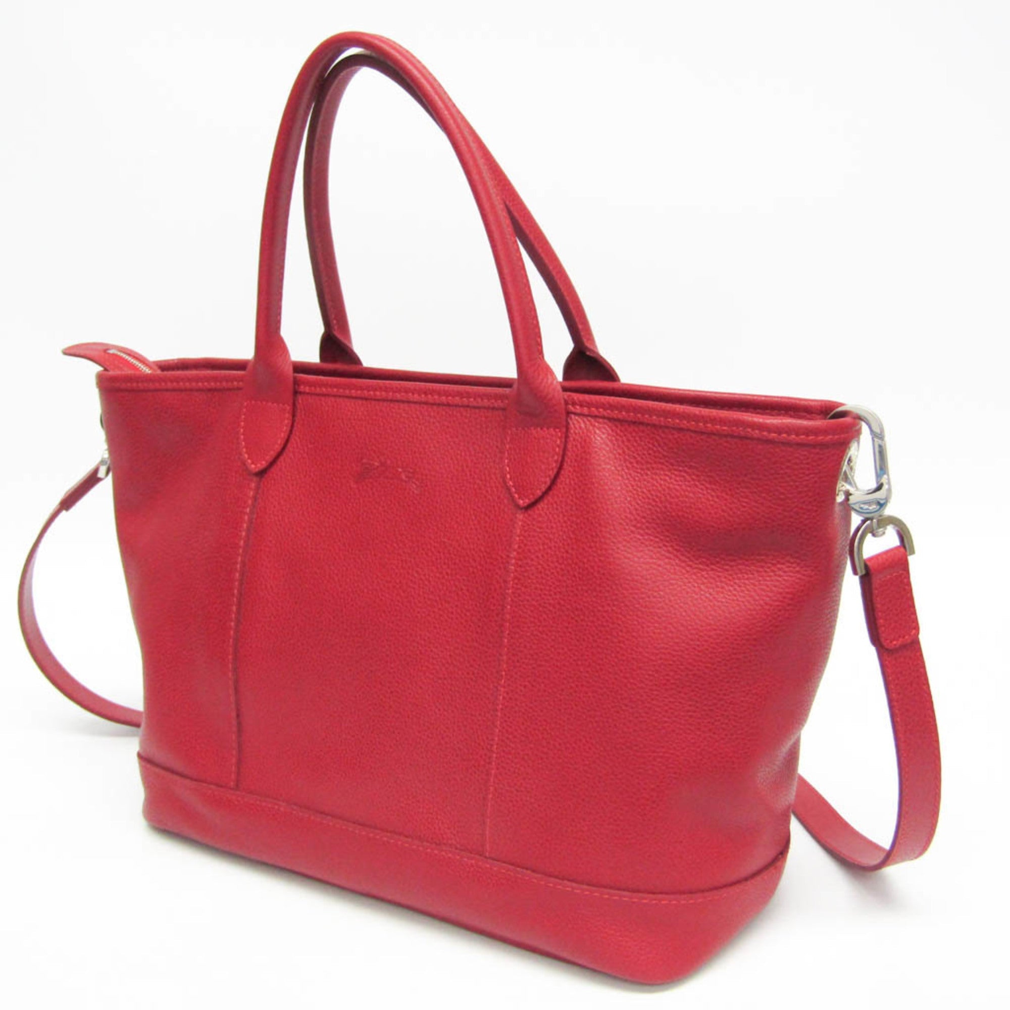 Longchamp 2-Way Tote · Leather