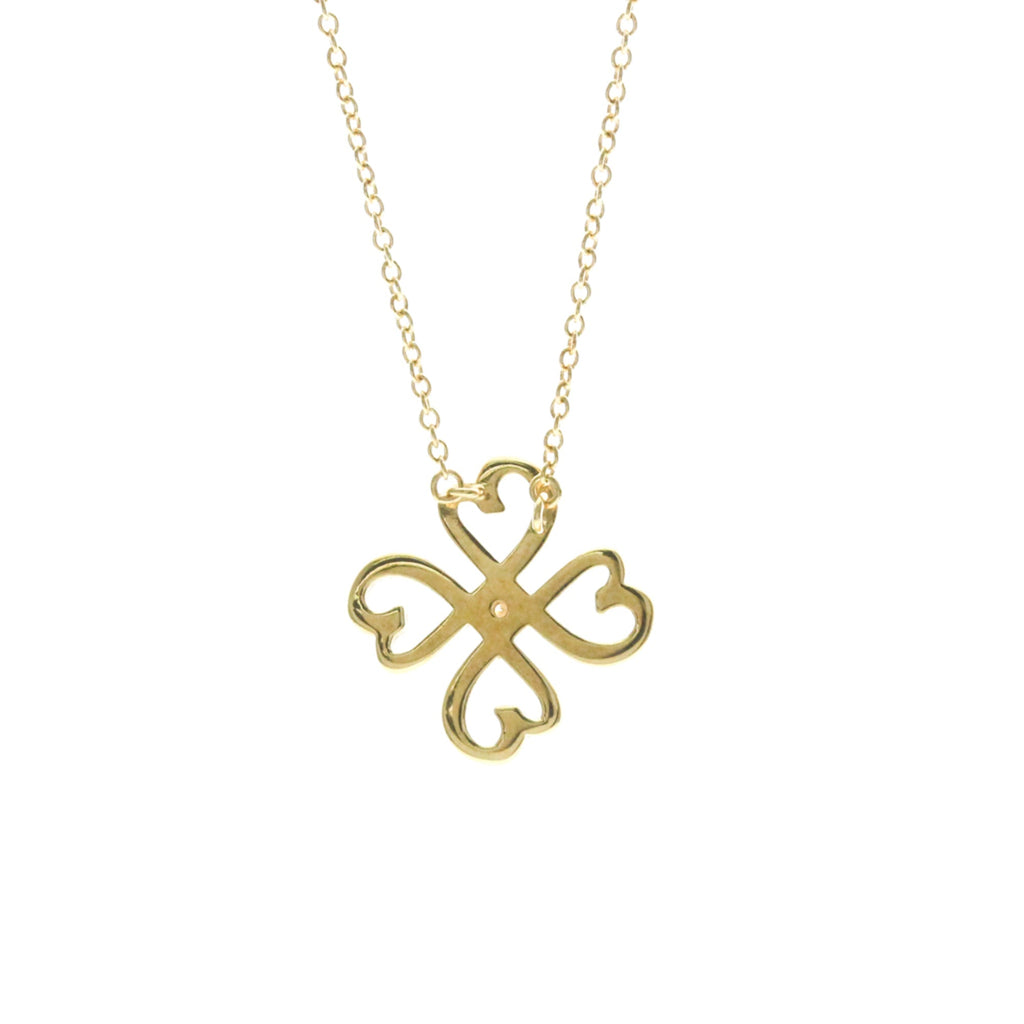 Tiffany Loving Heart Clover · 18K Yellow Gold