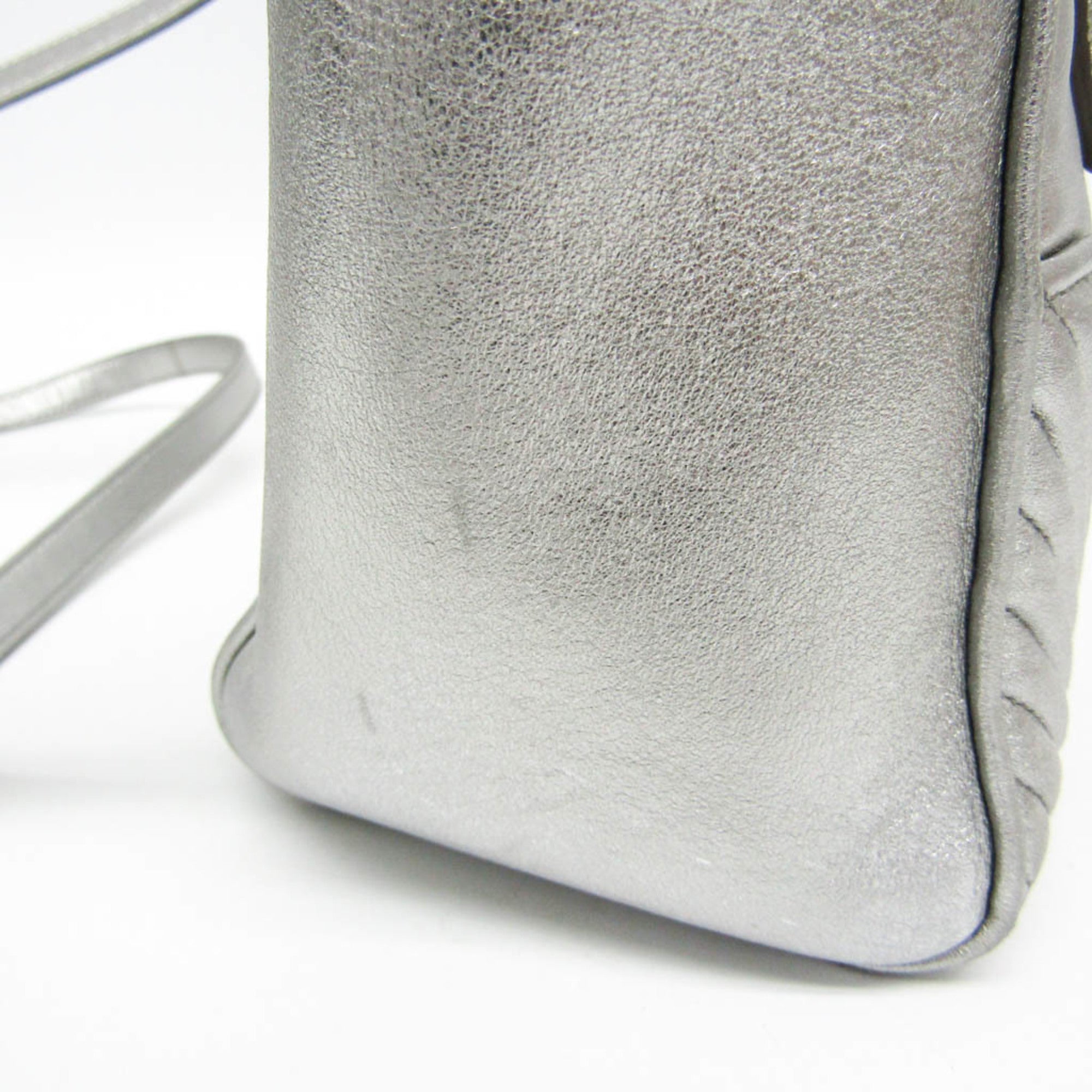 Miu Miu Nappa Biker · Metallic Leather