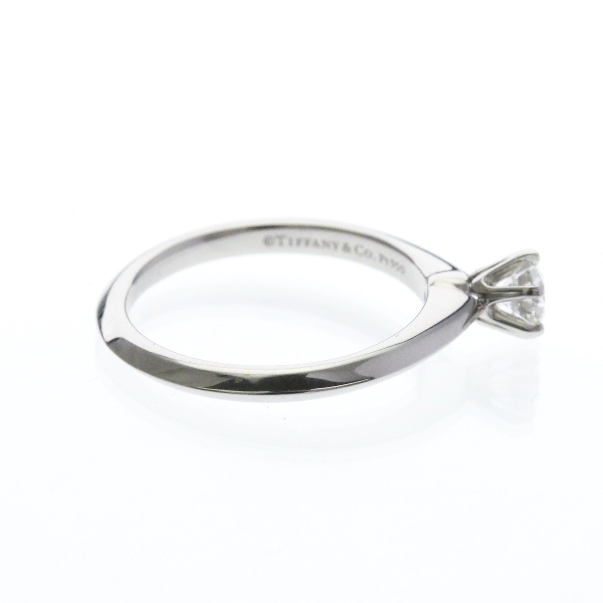 Tiffany Solitaire · 0.42ct Diamond · Platinum