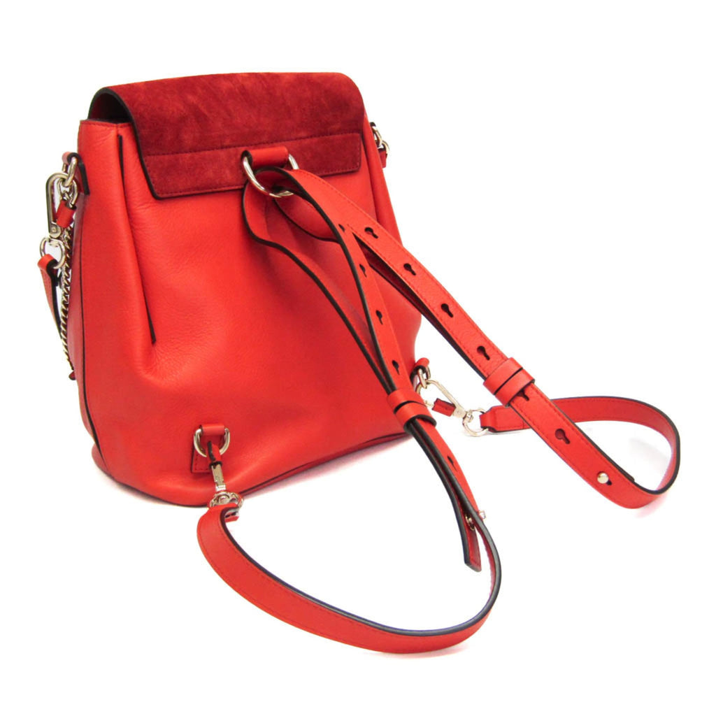 Chloé Faye · Leather & Suede Backpack
