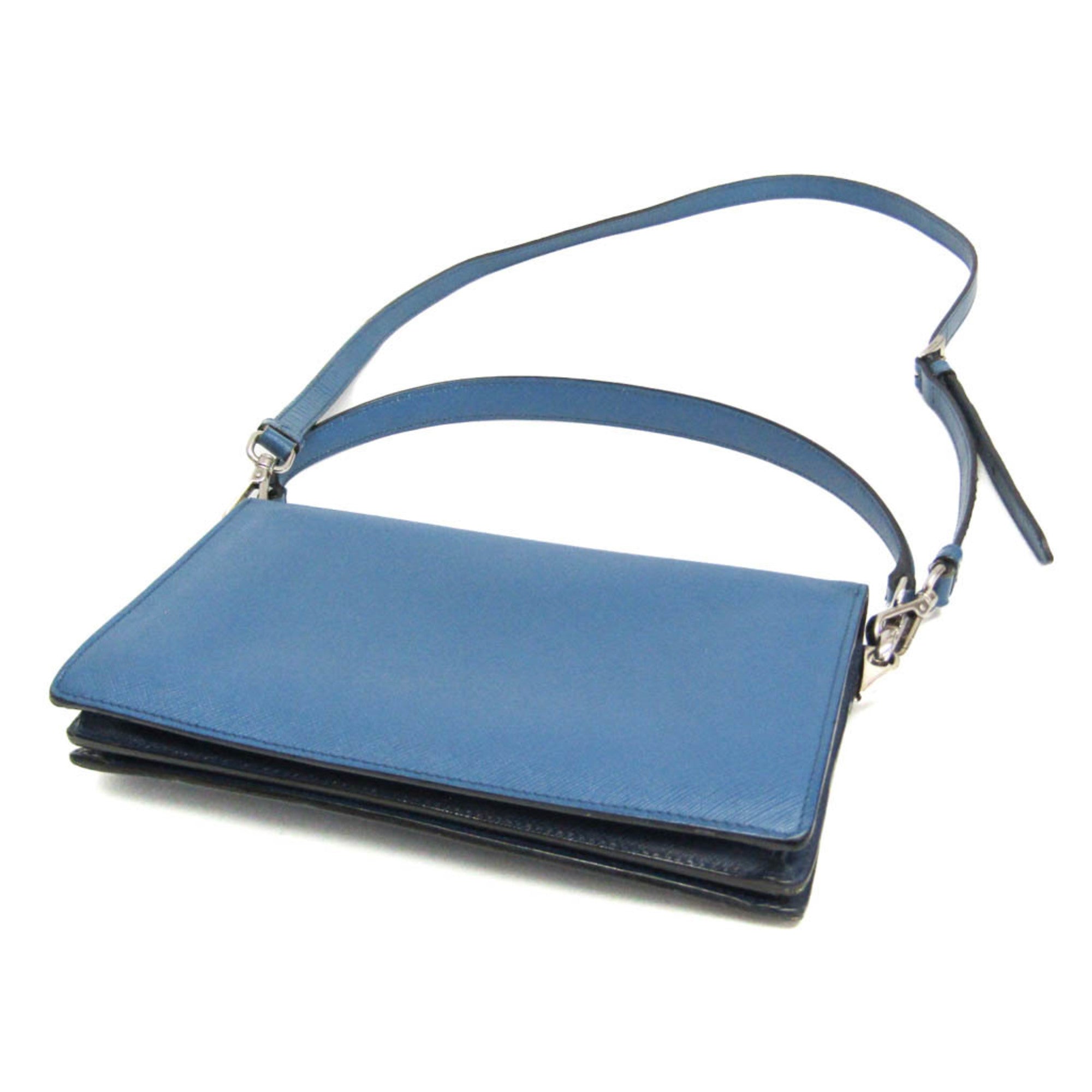 Prada Saffiano · Leather Shoulder Bag