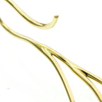 Tiffany Wave · 18K Yellow Gold · Earrings