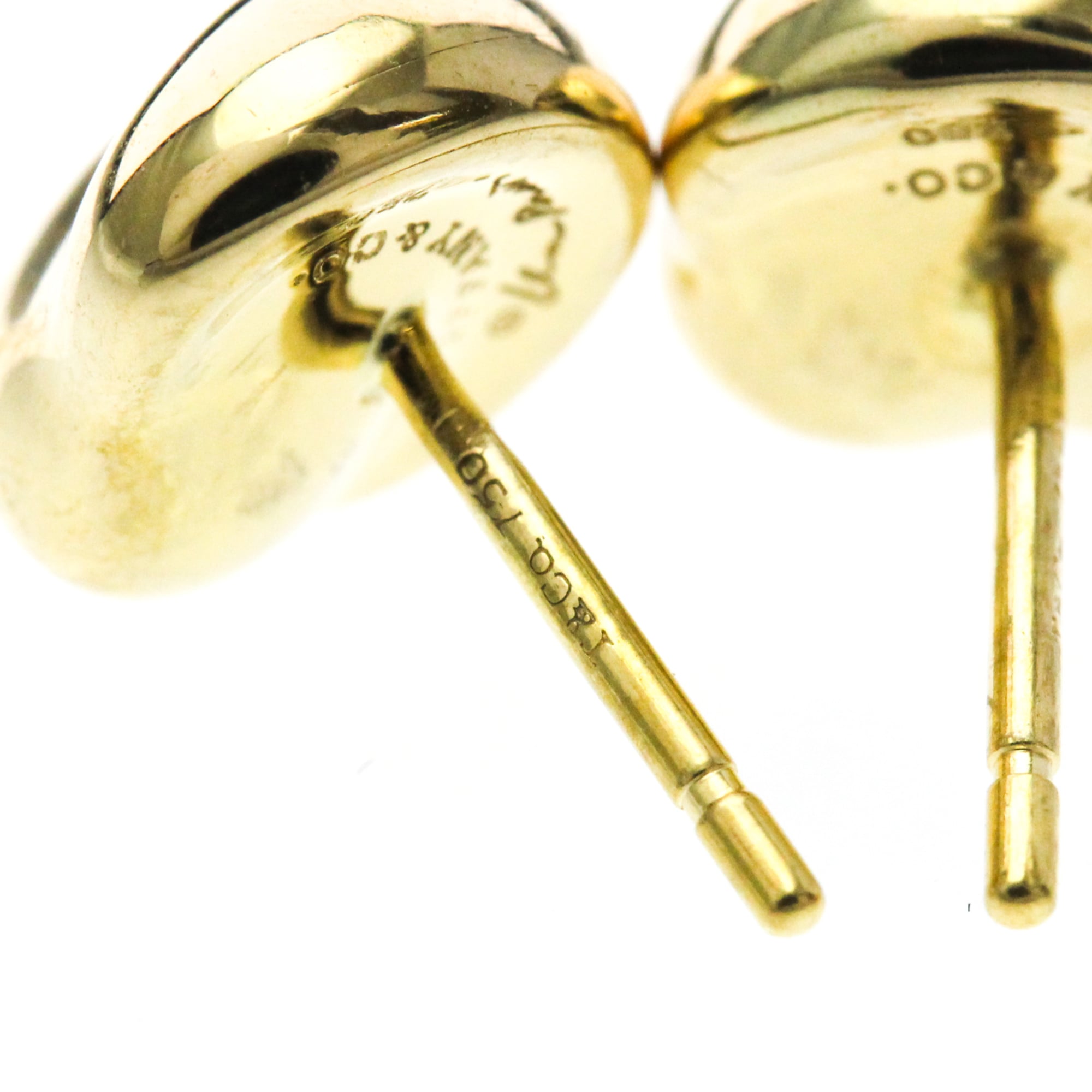Tiffany Nugget · 18K Yellow Gold Earrings