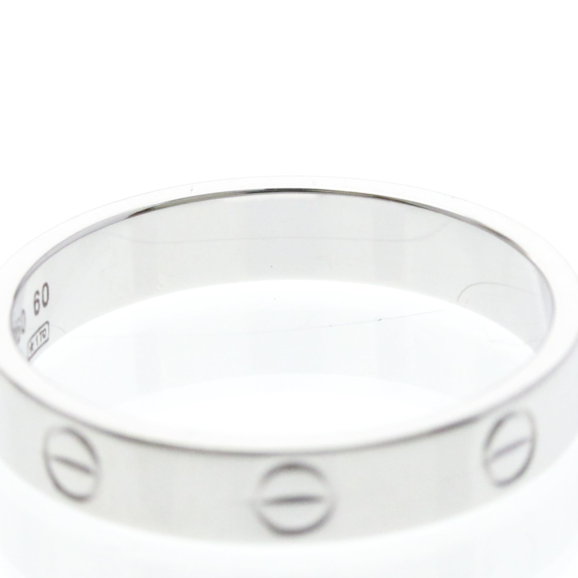 Cartier Mini Love Ring · 18K White Gold