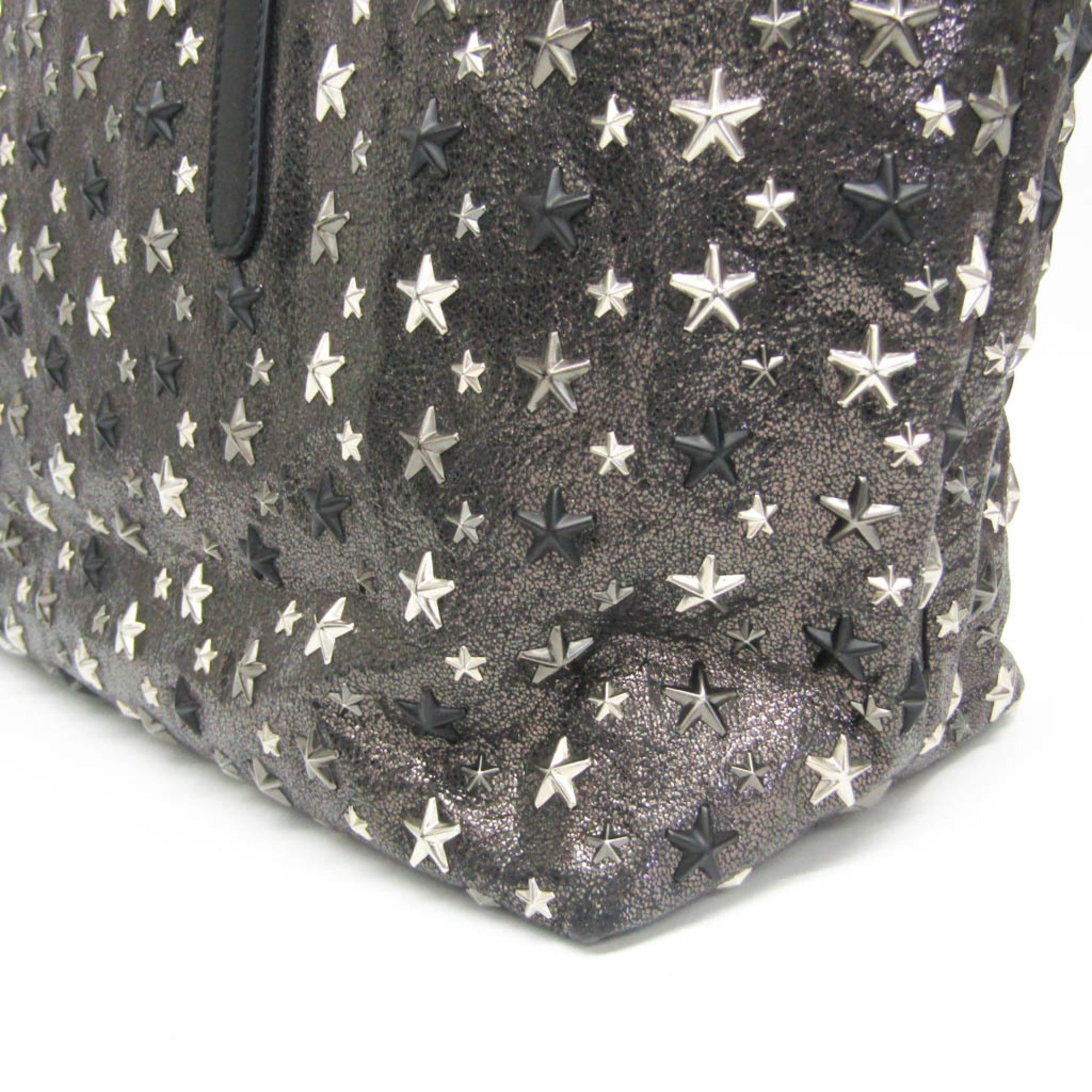Jimmy Choo Pimlico · Metallic Leather Tote
