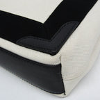Balenciaga Navy Cabas XS · Canvas & Leather
