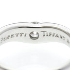Tiffany Curved Band · Platinum · Diamond