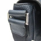 Prada Leather Messenger · Push Lock