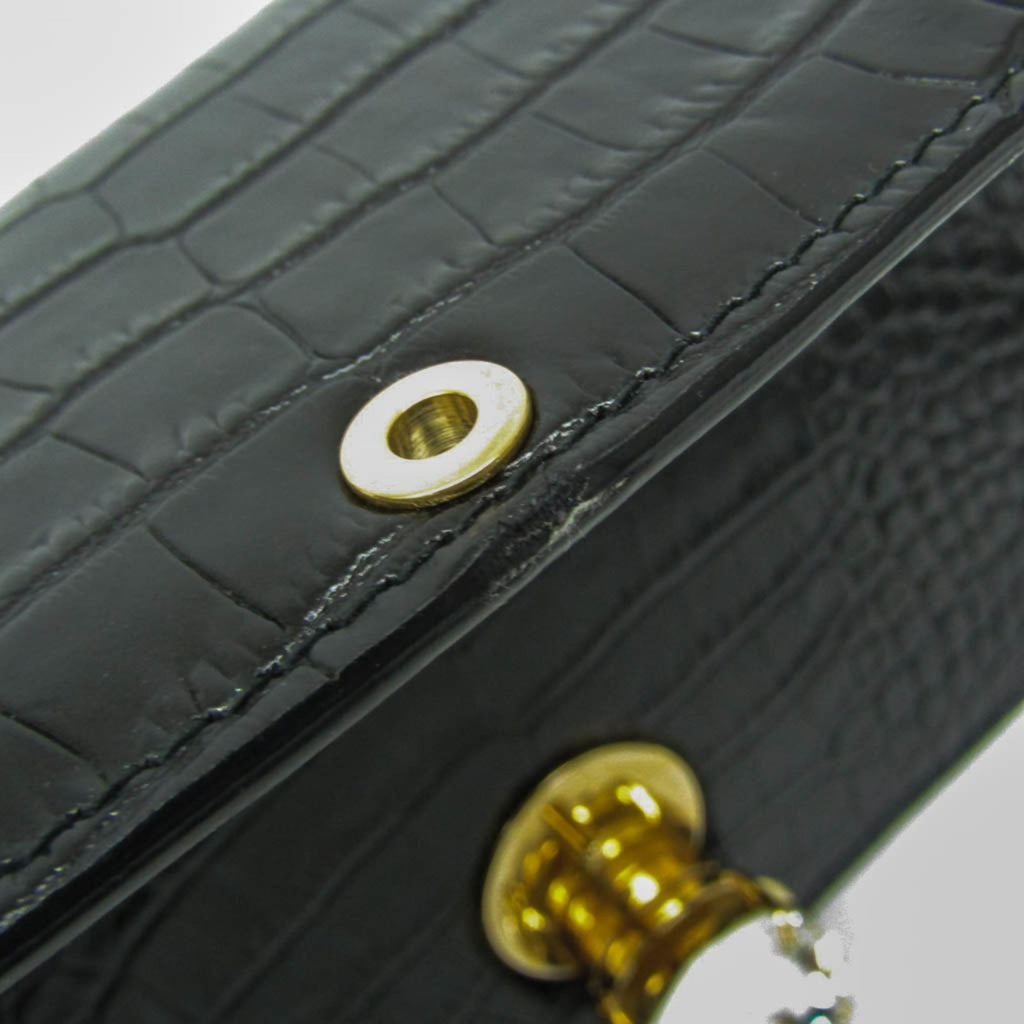 Miu Miu · Embossed Leather Chain Bag