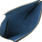 Moreau Leather Clutch · Two-Tone