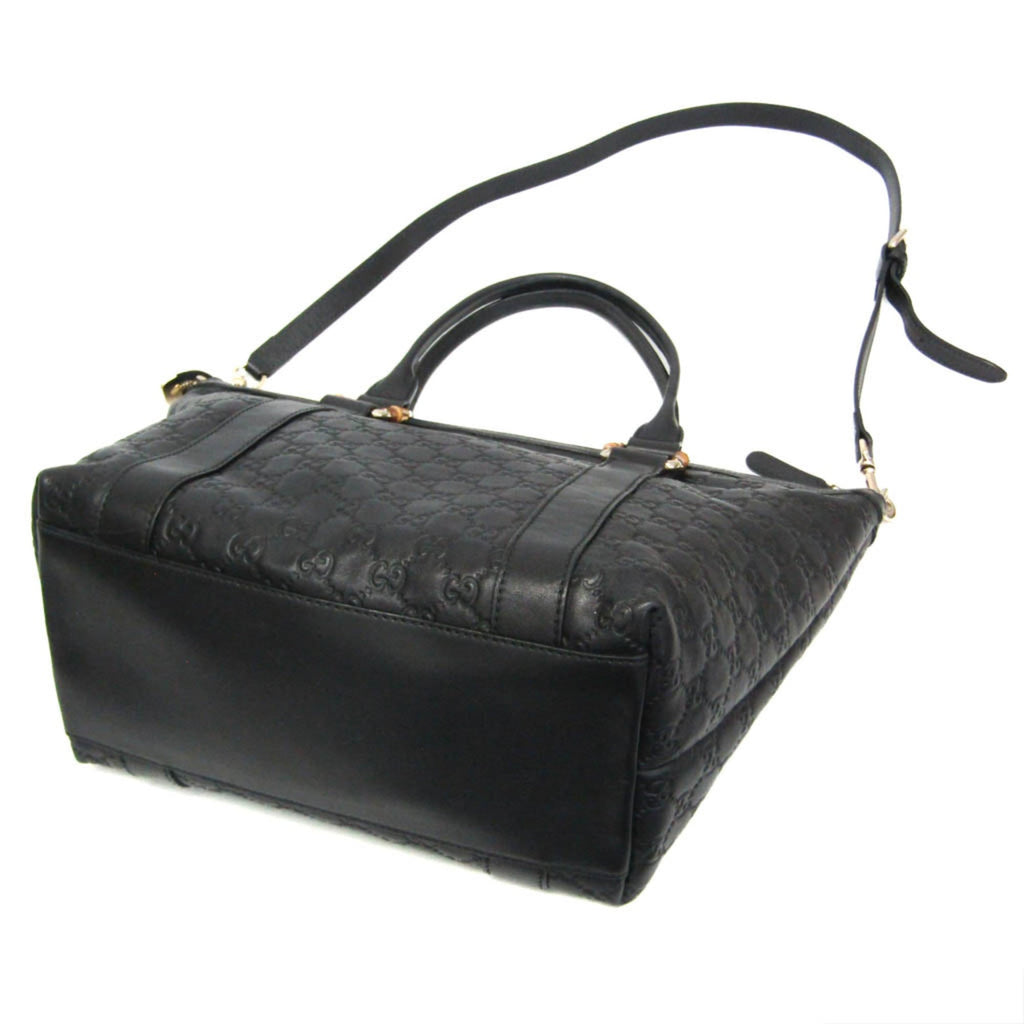 Gucci Guccissima · Bamboo · Leather Tote
